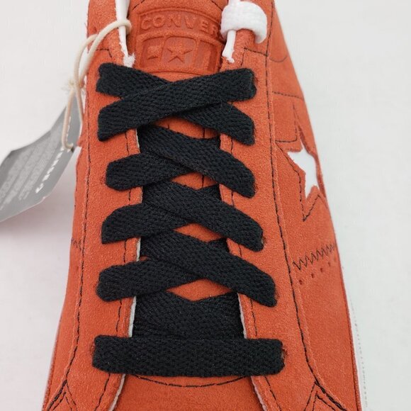 NEW Converse Cons One Star Pro Mens Sz 8 Wms 9.5 Red Low Sneaker Shoes 172633C - Picture 9 of 12